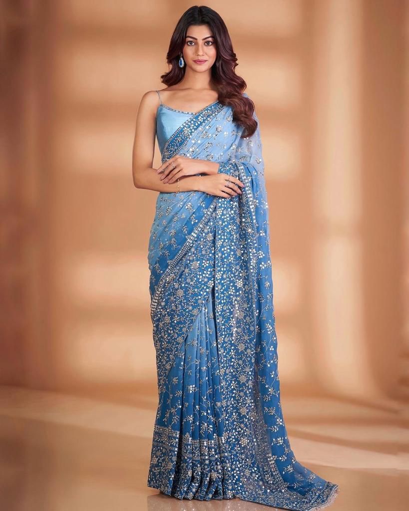 Jivani Stylist Wholesale Designer Party Wear Sarees Catalog
